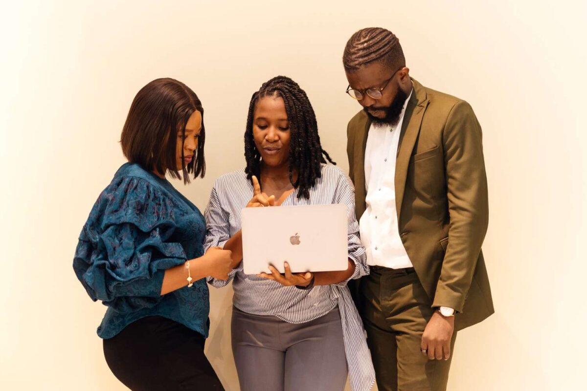 A relevant professional Nigerian policy or technology scene illustrating AI disease surveillance Nigeria